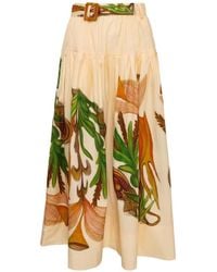Ulla Johnson - Filagree Midi Skirt - Lyst