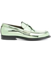 Gcds - Wirdo Patent-leather Loafers - Lyst