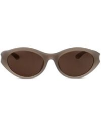 DIESEL - Oval-Frame Sunglasses - Lyst