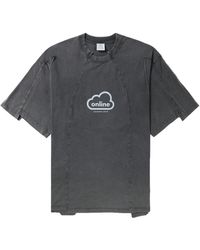Vetements - T-Shirt mit grafischem Print - Lyst