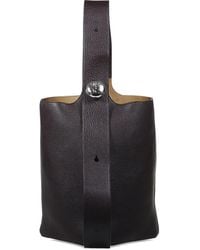 Loewe - Large Pebble Button Tote Bag - Lyst