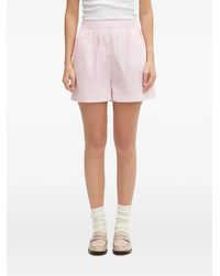 Sporty & Rich - Hotel Eden Roc Striped Shorts - Lyst