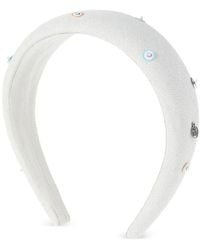 Maison Michel - Miwa 3D Bead-Embellished Headband - Lyst