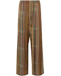 Siedres - Striped Twill Trousers - Lyst