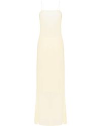 Jacquemus - La Robe Brezza Mousseline Slip Dress - Women's - Polyester - Lyst