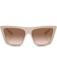 Prada - Occhiali Da Sole A Farfalla - Lyst