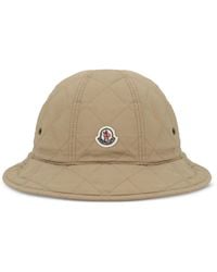 Moncler - Fischerhut Mit Logo-Patch - Lyst