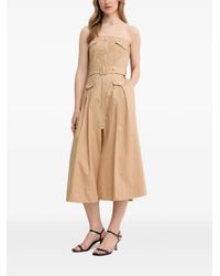 GAUDI - Zip Belted Midi Dress - Lyst