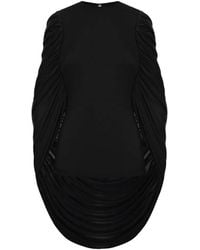 SEEN USERS - Angel Draped Blouse - Lyst