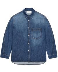 Givenchy - Sobrecamisa Couture Seam Vaquera - Lyst