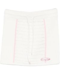 CASABLANCA - Drawstring Trim Skirt - Lyst