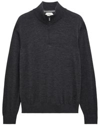 Pringle of Scotland - Pullover mit kurzem Reißverschluss - Lyst