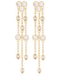 Maje - Crystal-embellished Drop Earrings - Lyst