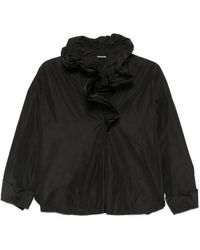 Susanne Bommer - Ruffled Long-Sleeve Shirt - Lyst