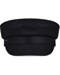 Weekend by Maxmara - Baskenmütze mit Logo-Schild - Lyst