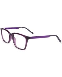 DKNY - Logo-Embossed Rectangle-Frame Glasses - Lyst