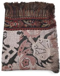 Pierre Louis Mascia - Jacquard-Knit Fringed Scarf - Lyst