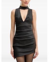 retroféte - Sarina V-Neck Mini Dress - Lyst