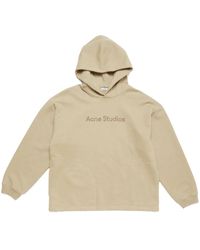 Acne Studios - Sudadera con capucha y aplique del logo - Lyst