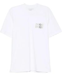 Yes London - Logo-Patch T-Shirt - Lyst