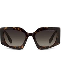 Marc Jacobs - Sonnenbrille Mit Geometrischem Gestell - Lyst