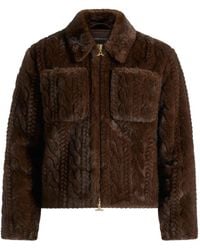 Manière De Voir - David Plush Cable Embossed Jacket - Lyst