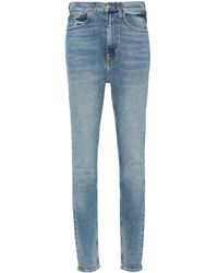 Polo Ralph Lauren - High Waisted Skinny Jeans - Lyst