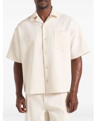 Manière De Voir - Brook Signature Twill Boxy Shirt - Lyst