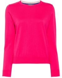 N.Peal Cashmere - Pull à bords contrastants - Lyst
