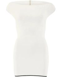 Jacquemus - La Mini Robe Maille Noiva Dress - Lyst