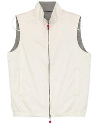 Kiton - Cazadora Reversible Sin Mangas - Lyst