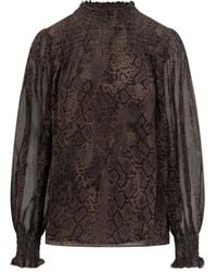 Ba&sh - Smocked Shamy Top - Lyst