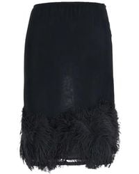 Semicouture - Quanna Midi Skirt - Lyst