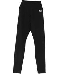Sporty & Rich - Logo-Print Leggings - Lyst