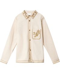 Isabel Marant - Rudy Shirt Jacket With Embroidery - Lyst