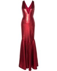Genny - Sequinned Mermaid Long Dress - Lyst