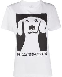 10 Corso Como - Camiseta Con Estampado Gráfico - Lyst