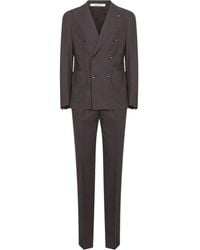 Tagliatore - Stretch Wool Vesuvio Double-Breasted Suit - Lyst