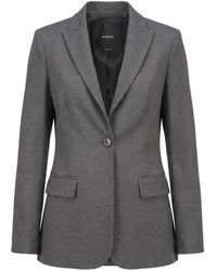 Pinko - Single-Breasted Blazer - Lyst