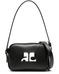 Courreges - Borsa A Spalla Con Applicazione - Lyst