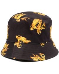 Palm Angels - Burning Monogram Bucket Hat - Lyst