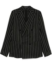 Tagliatore - Striped Blazer - Lyst