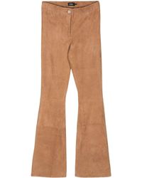 Arma - Doizzy Suede Flared Trousers - Lyst