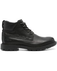 Clarks - Craftdale 2 Mid Leather Boots - Lyst