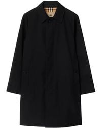 Burberry - Katoenen Trenchcoat Met Raglan Mouwen - Lyst