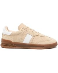 Polo Ralph Lauren - Cow Leather Casual Trainers - Lyst