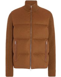 ZEGNA - Oasi Cashmere Padded Jacket - Lyst