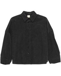 SOH - Chemise À Manches Longeus Effet Velours Côtelé - Lyst