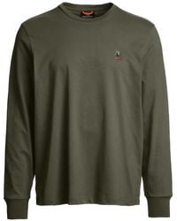 Parajumpers - Logo-Patch Long-Sleeve T-Shirt - Lyst