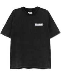 Musium Div. - T-Shirt Met Logopatch - Lyst